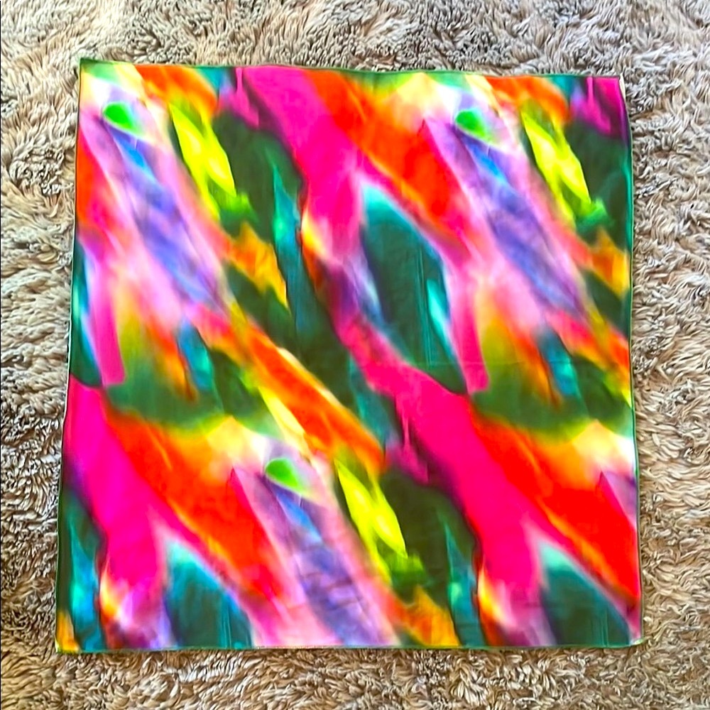 PRETTY LITTLE THING Vibrant Multicolor Scarf